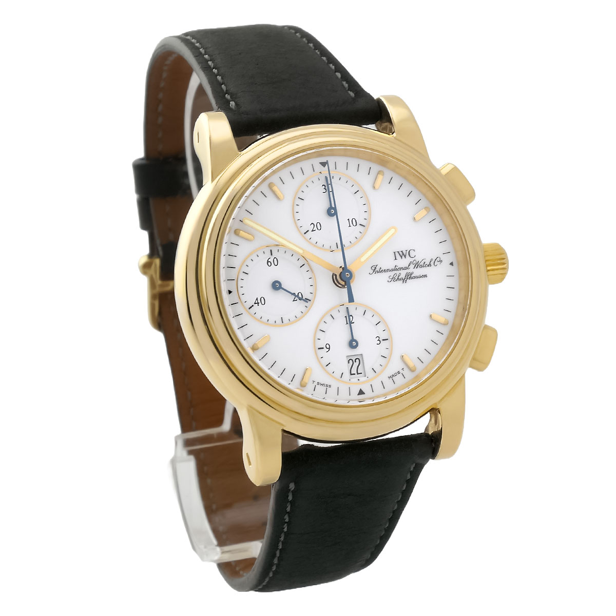 iwc-amalfi-chronograph-gelbgold-referenz-3703-front-left-03-2214_3 IWC | Amalfi Chronograph Gelbgold | Ref. 3703