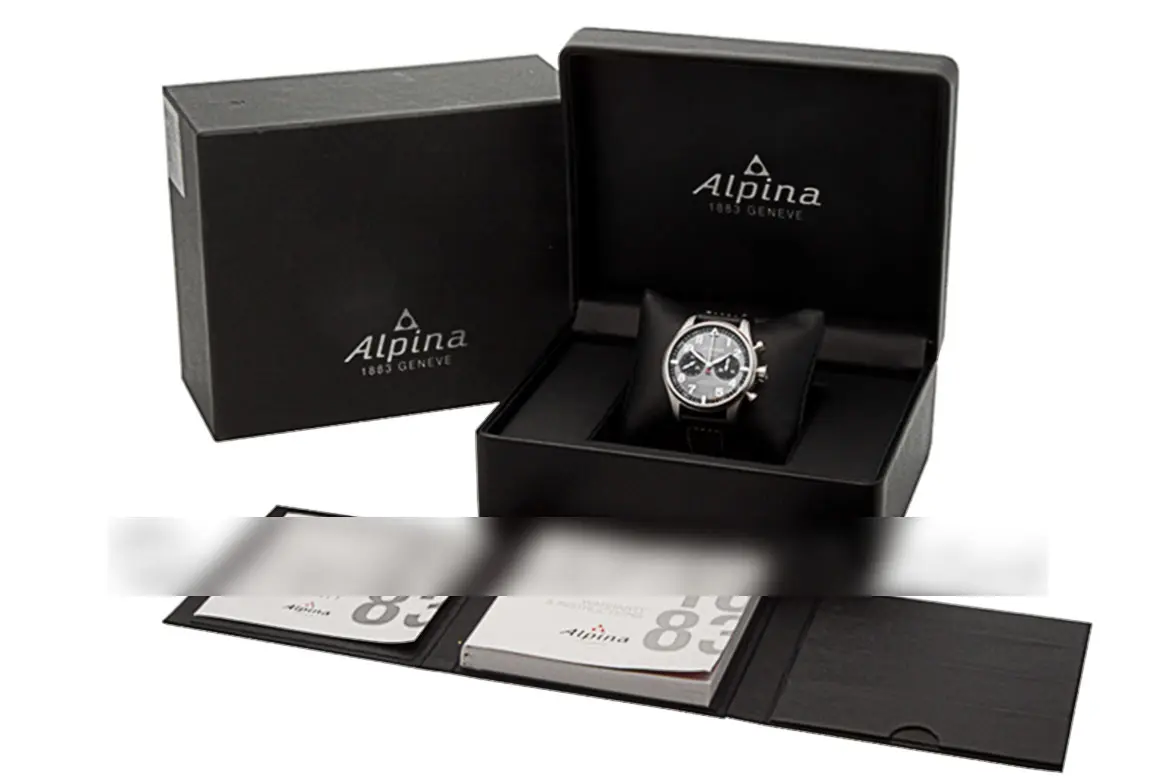 Alpina Startimer Pilot Box Papiere Limitierung