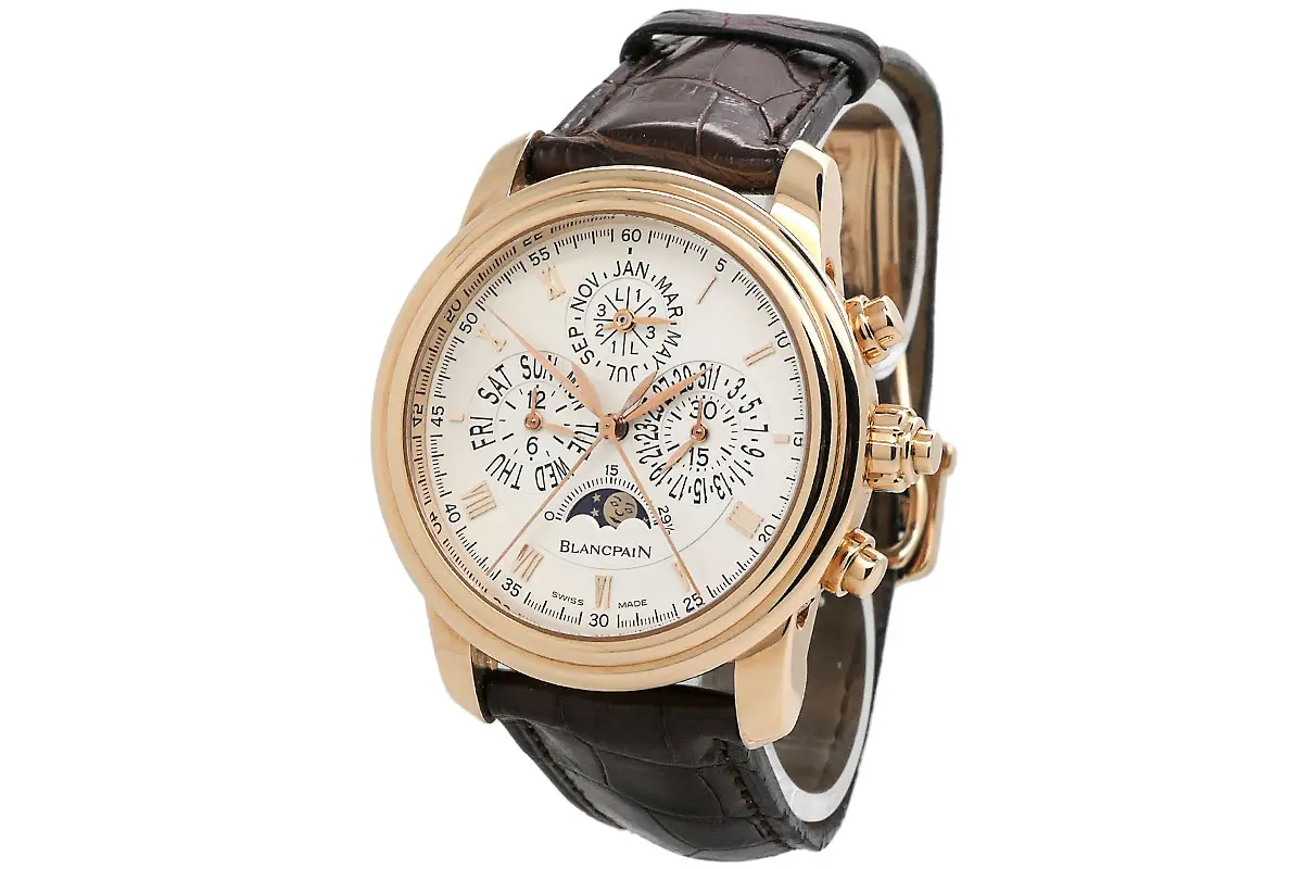 Blancpain Villeret Rotgold 4286P-3642-55B Neuwertig Rechts