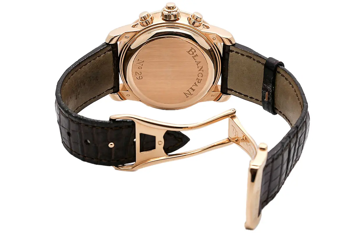 Blancpain Villeret Rotgold 4286P-3642-55B Neuwertig Boden