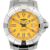 Breitling Avenger Seawolf gelbes Zifferblatt A17319 Frontansicht