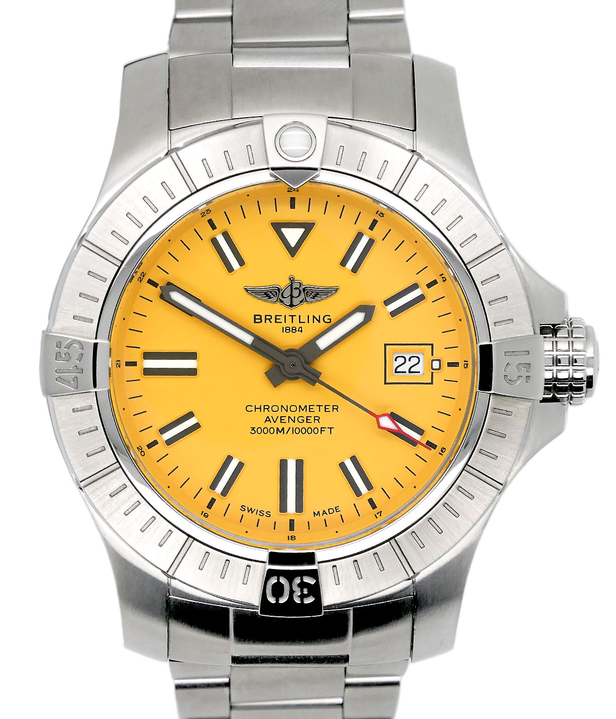 BREITLING | Avenger Automatic 45 Seawolf | Ref. A17319101I1A1 – Full Set