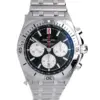 Breitling Chronomat B01 42 Edelstahl AB0134101B1A1 Reverse Panda Zifferblatt Front