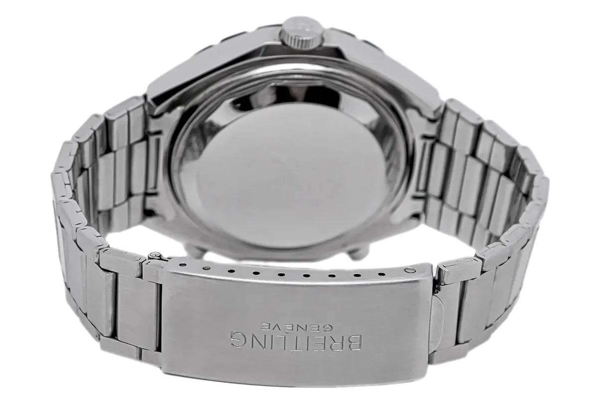 Breitling Navitimer Chrono-Matic Stainless Steel Black 1806 Very good clasp