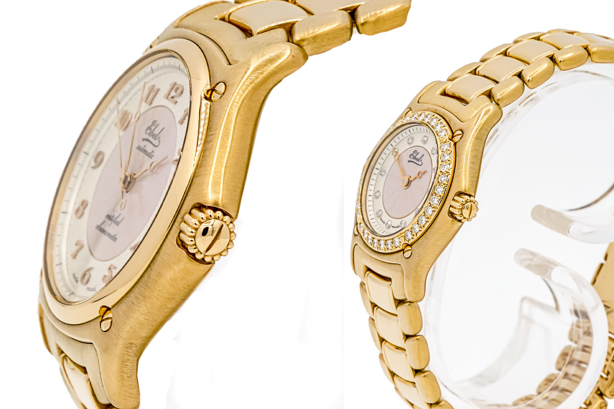 EBEL | Jubiläumsmodell 1911 Rosegold – Set Damen- und Herrenuhr – Full Set – NOS – Limitiert – Bild 1