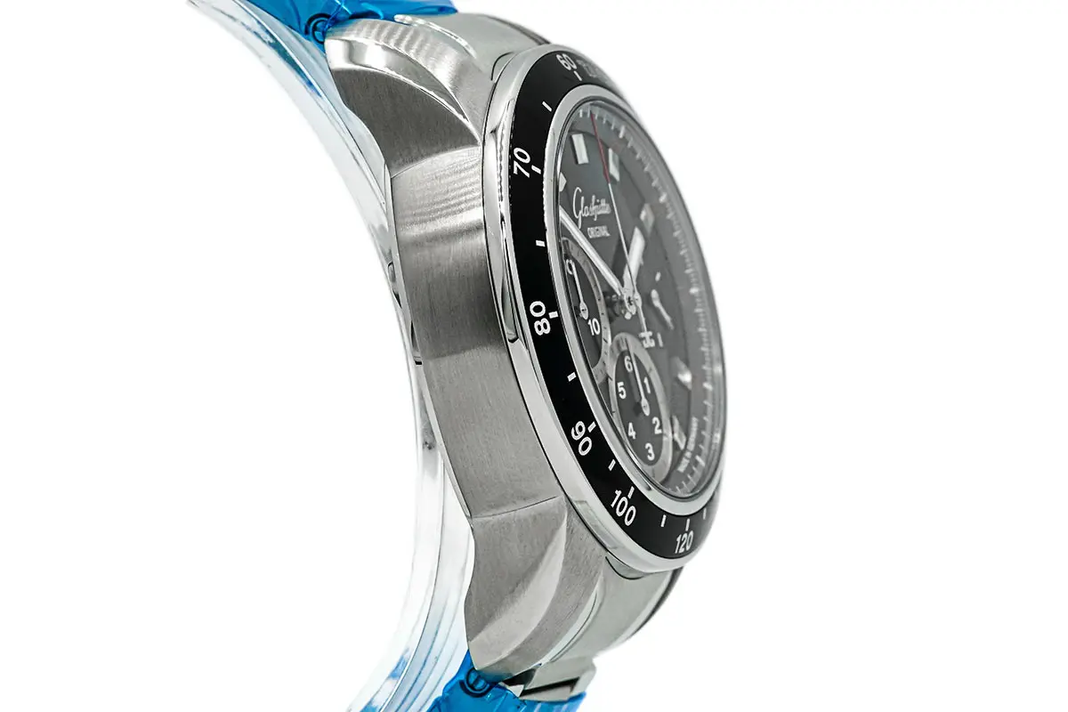 GLASHÜTTE ORIGINAL | Sport Evolution Chronograph | Ref. 39-31-43-03-14 - Full Set - Service 2022 - Image 2