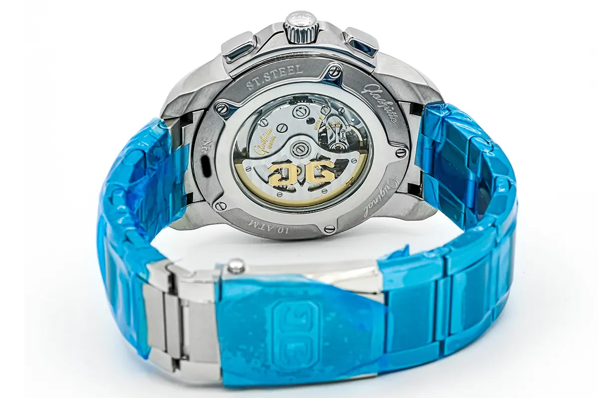 GLASHÜTTE ORIGINAL | Sport Evolution Chronograph | Ref. 39-31-43-03-14 - Full Set - Service 2022 - Image 3