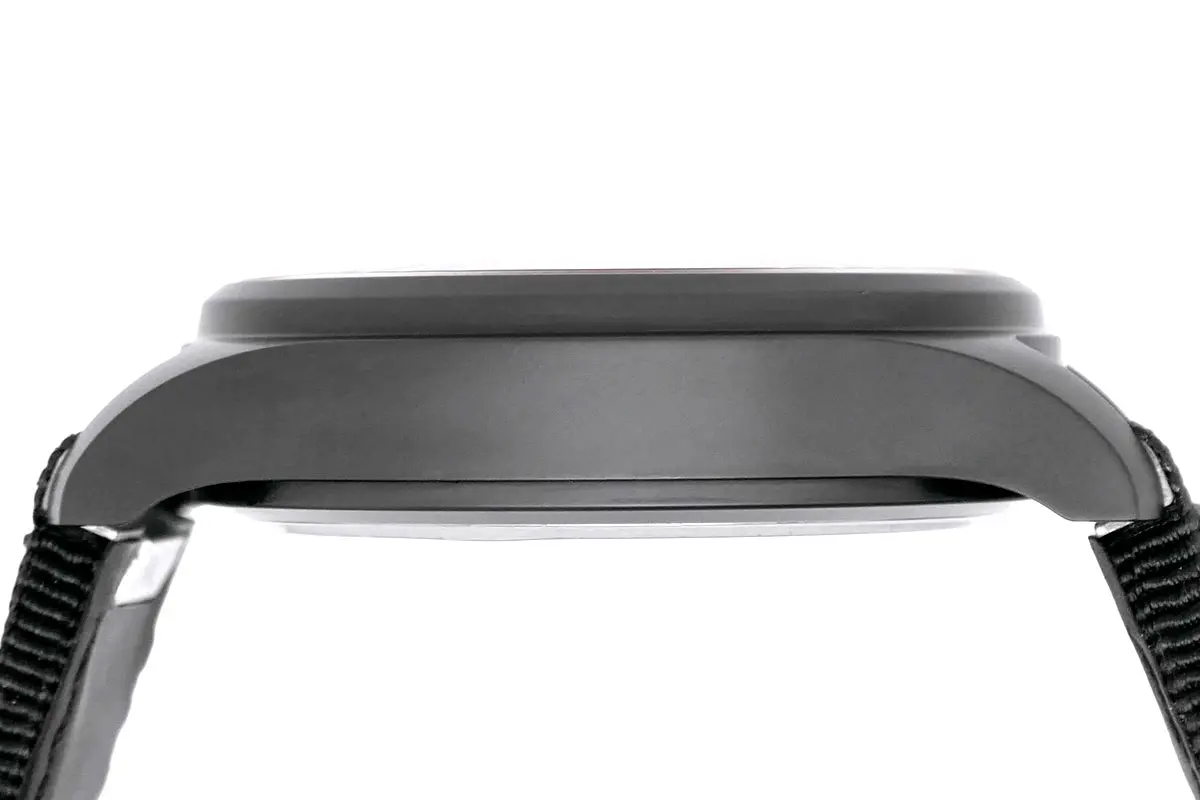 IWC Große Fliegeruhr Big Pilot's Watch 43 Top Gun Keramik IW329801 Ungetragen Flanke