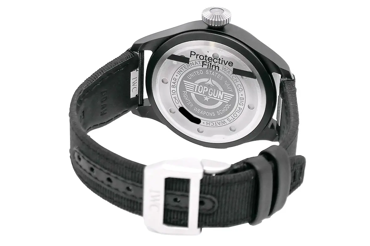 IWC Große Fliegeruhr Big Pilot's Watch 43 Top Gun Keramik IW329801 Ungetragen Boden