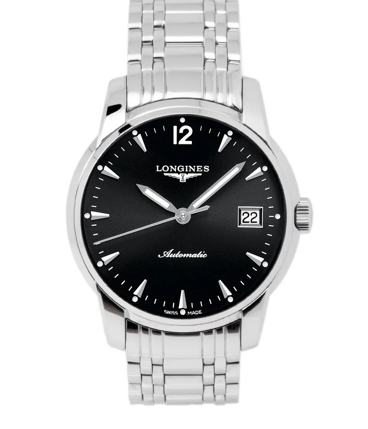 Longines Saint-Imier Edelstahl L2.763.4.52.6 Sehr gut Front