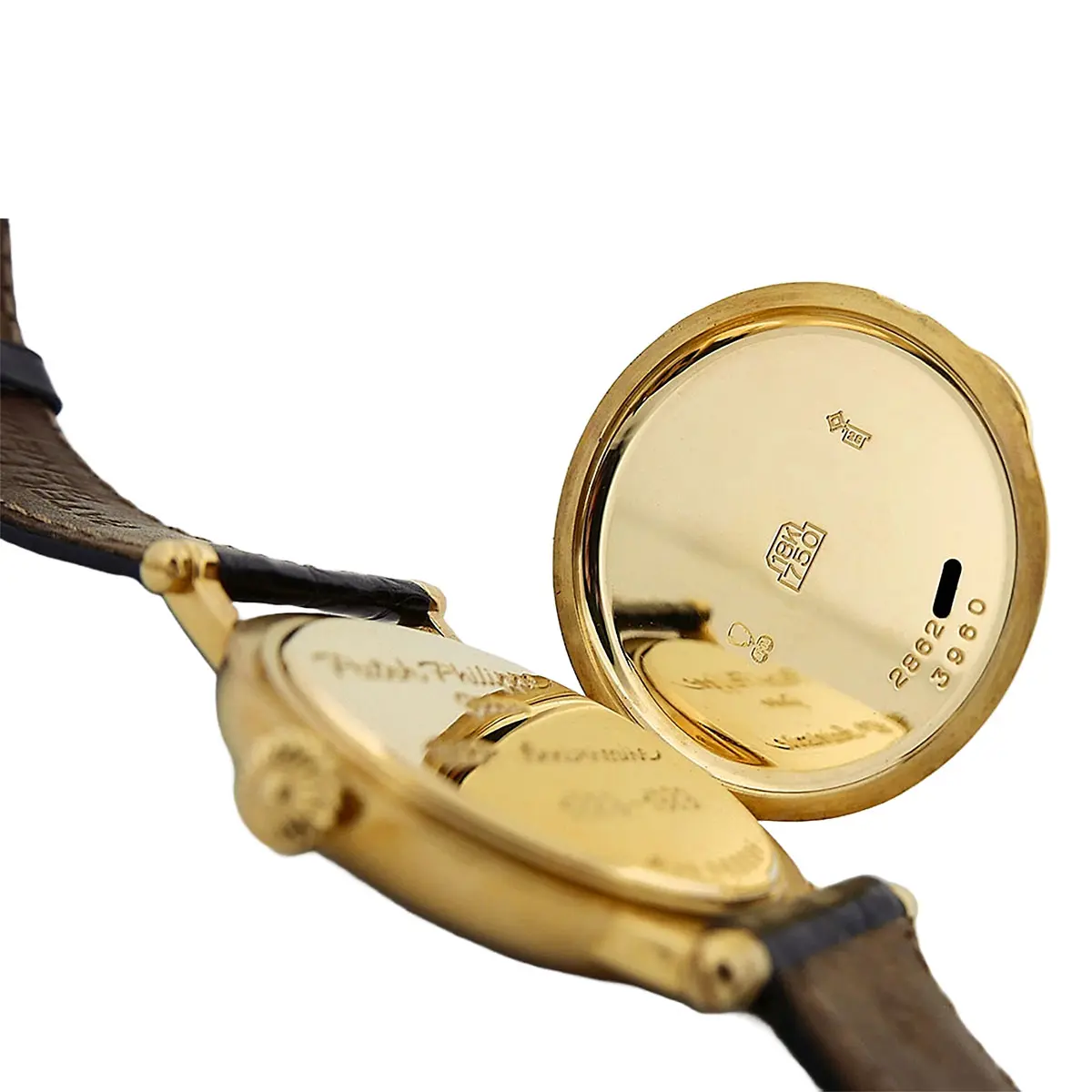 PATEK PHILIPPE Offiziersuhr Gelbgold Limitiert Ref. 3960J – Full Set – Bild 4