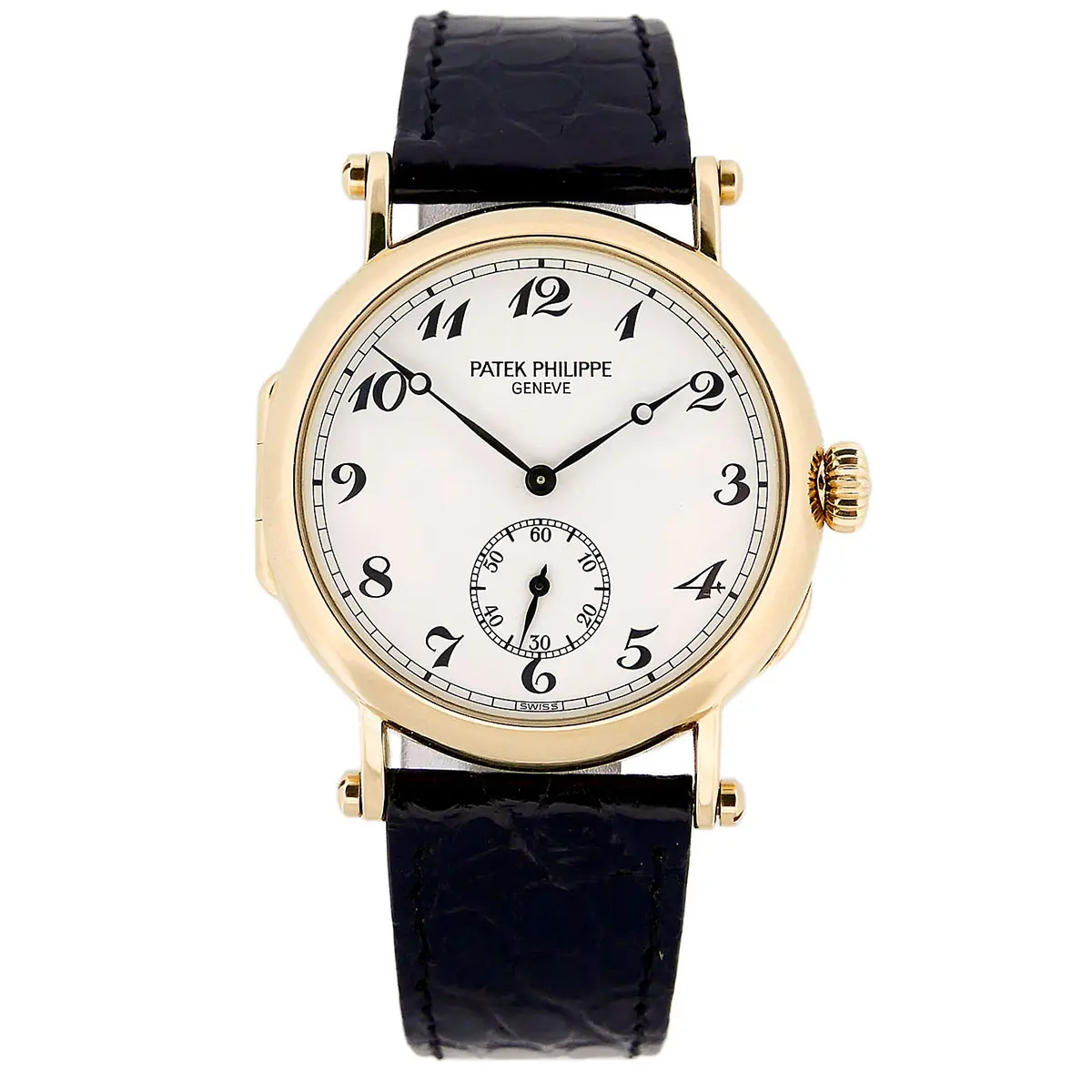 PATEK PHILIPPE Offiziersuhr Gelbgold Limitiert Ref. 3960J – Full Set