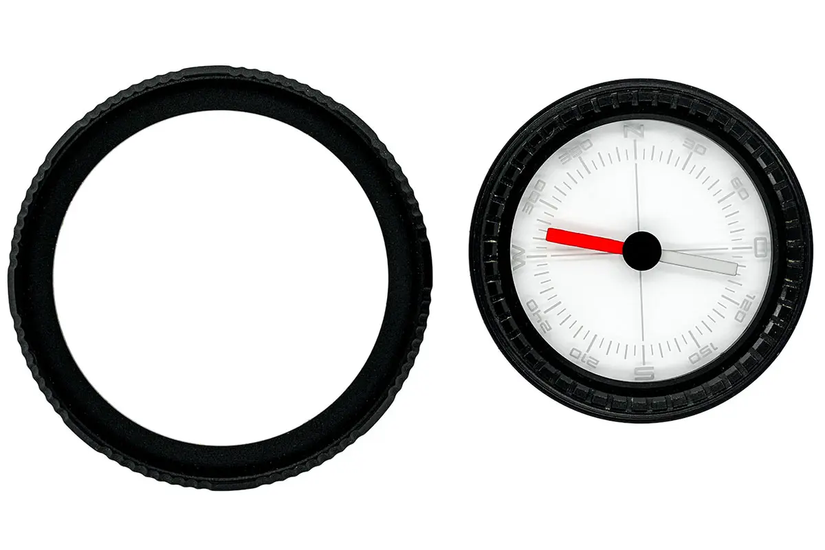 Porsche Design P6520 Compass removed