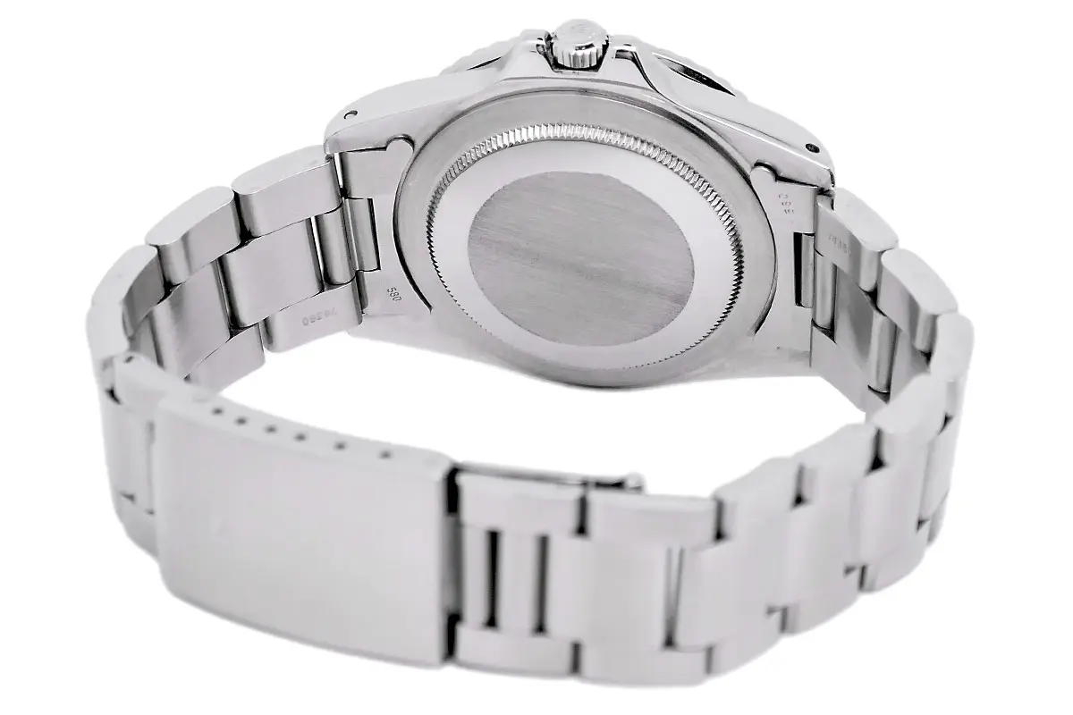 Rolex GMT-Master Edelstahl Schwarz 16750 Getragen Boden