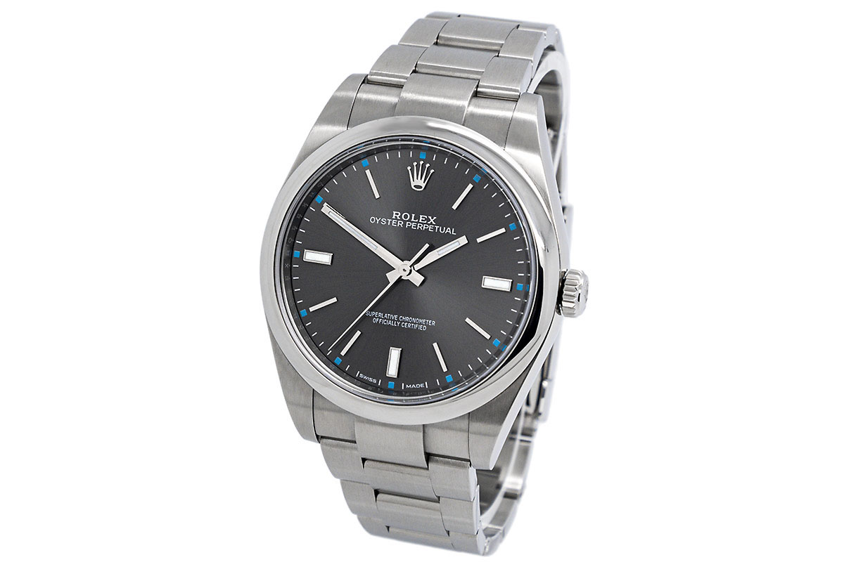 ROLEX | Oyster Perpetual 39 Dark Rhodium | Ref. 114300 – Full Set – NOS – Bild 1