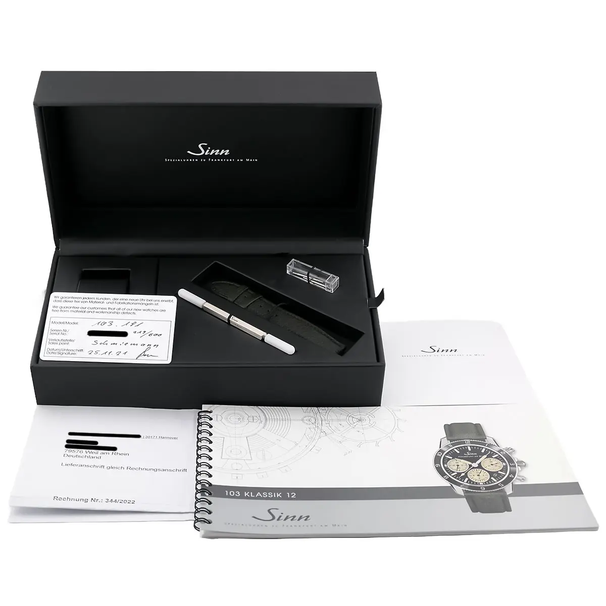 SINN 103 Klassik 12 Limited Edition Ref. 103.181 – Full Set – Limitiert – Bild 4