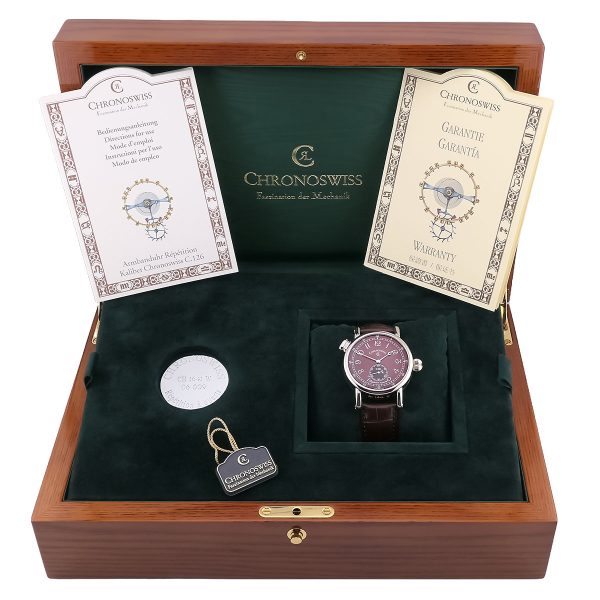 CHRONOSWISS | Repetition a Quarts White Gold | Ref. CH1641W