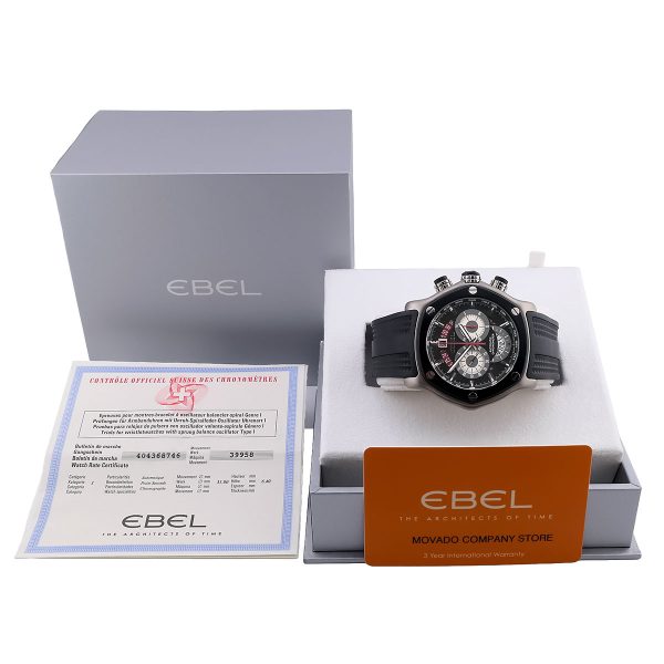 EBEL 1911 Tekton Titan Chronograph Ref. 1215921 – Full Set – NOS