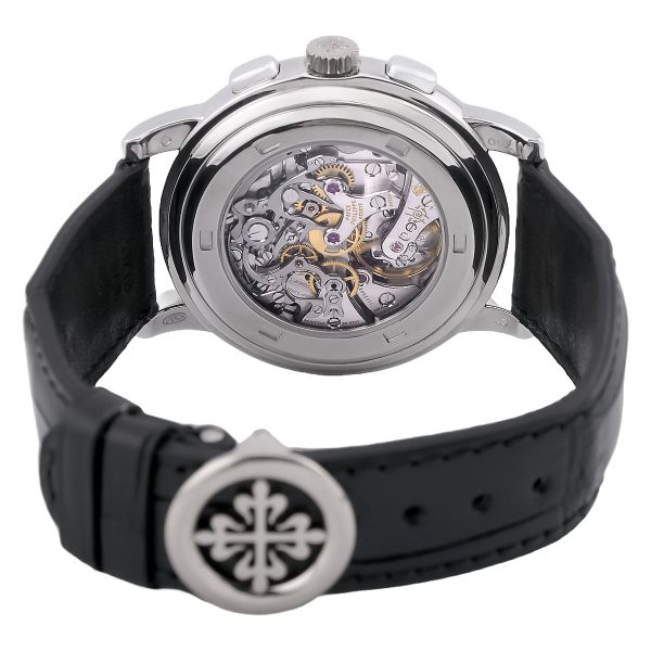 PATEK PHILIPPE Grande Taille Chronograph Handaufzug Weißgold Ref. 5070G