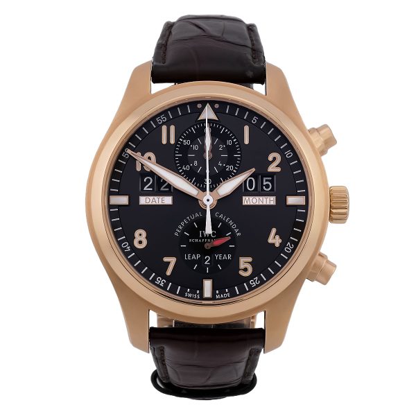 IWC | Fliegeruhr Spitfire Perpetual Calendar Digital Date-Month Roségold | Ref. IW379103