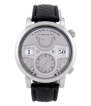 A. LANGE & SÖHNE | Zeitwerk Striking Time Platin | Ref. 145.025 – Full Set – NOS