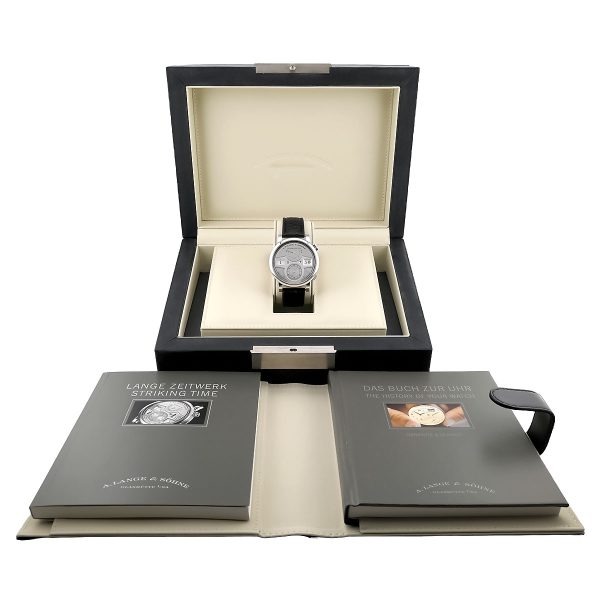 A. LANGE & SÖHNE | Zeitwerk Striking Time Platin | Ref. 145.025 – Full Set – NOS