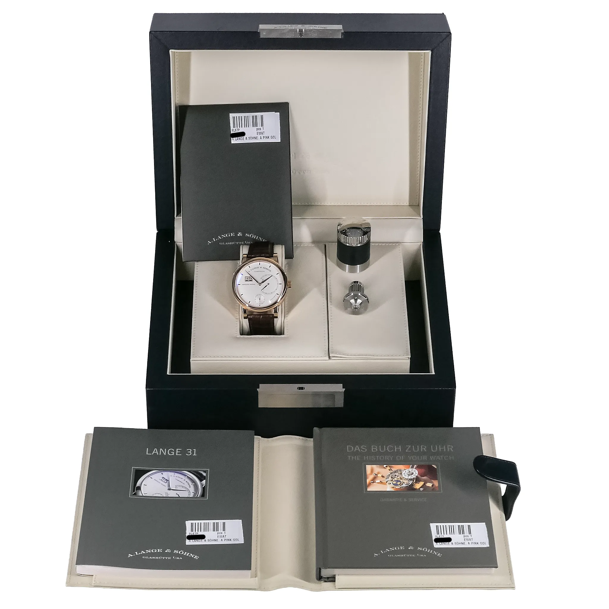 A. LANGE & SÖHNE | Lange 31 Roségold | Ref. 130.032F/LS1304AF - Full Set - NOS