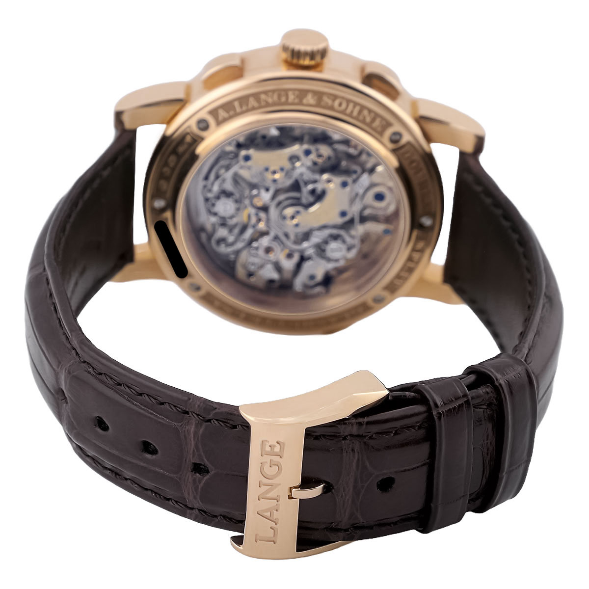 A. LANGE & SÖHNE | Saxonia Double Split Rotgold | Ref. 404.032 – Full Set – NOS – Bild 6