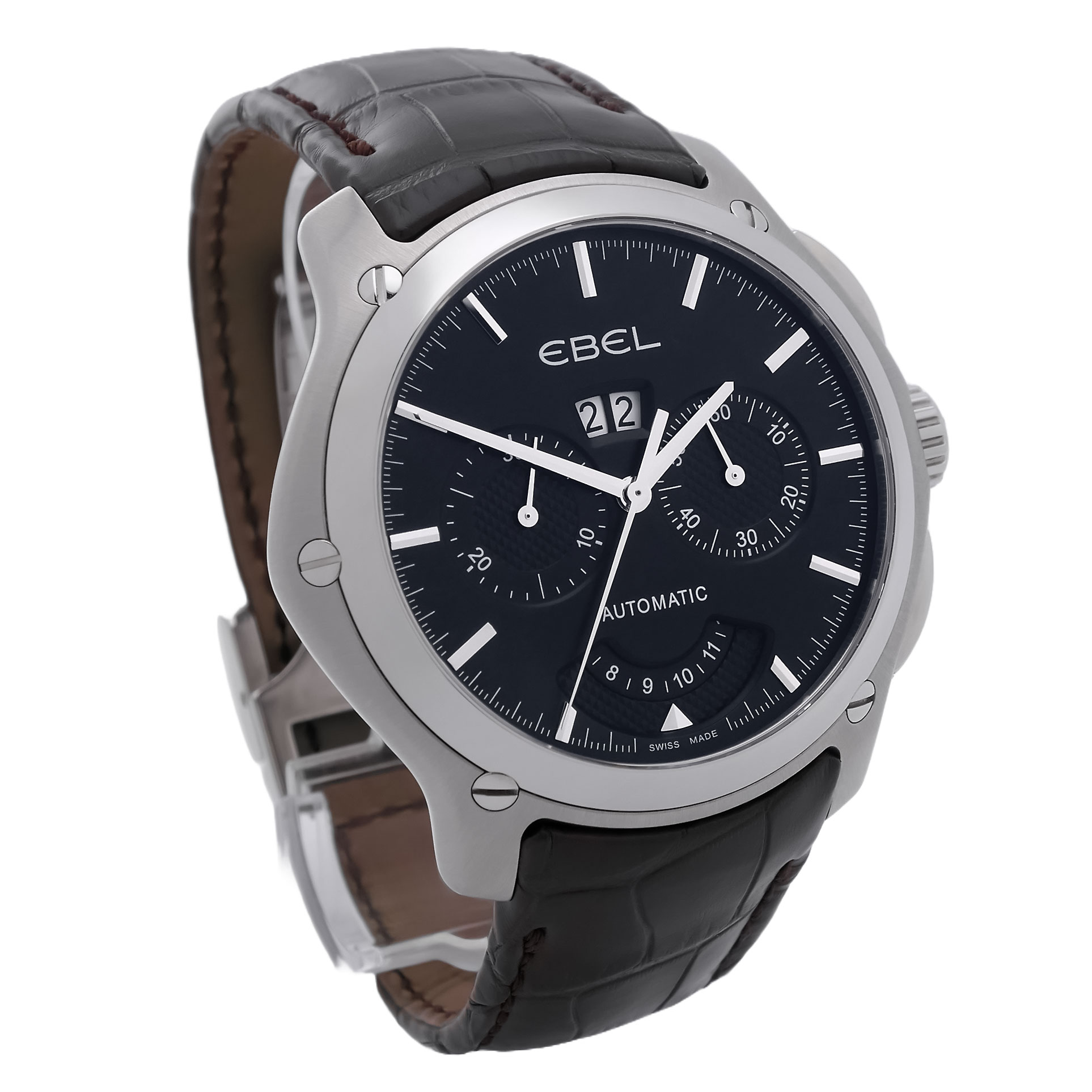 EBEL | 1911 Classic Hexagon Big Date Chronograph 48 mm | Ref. E9305F71 – NOS – Bild 2