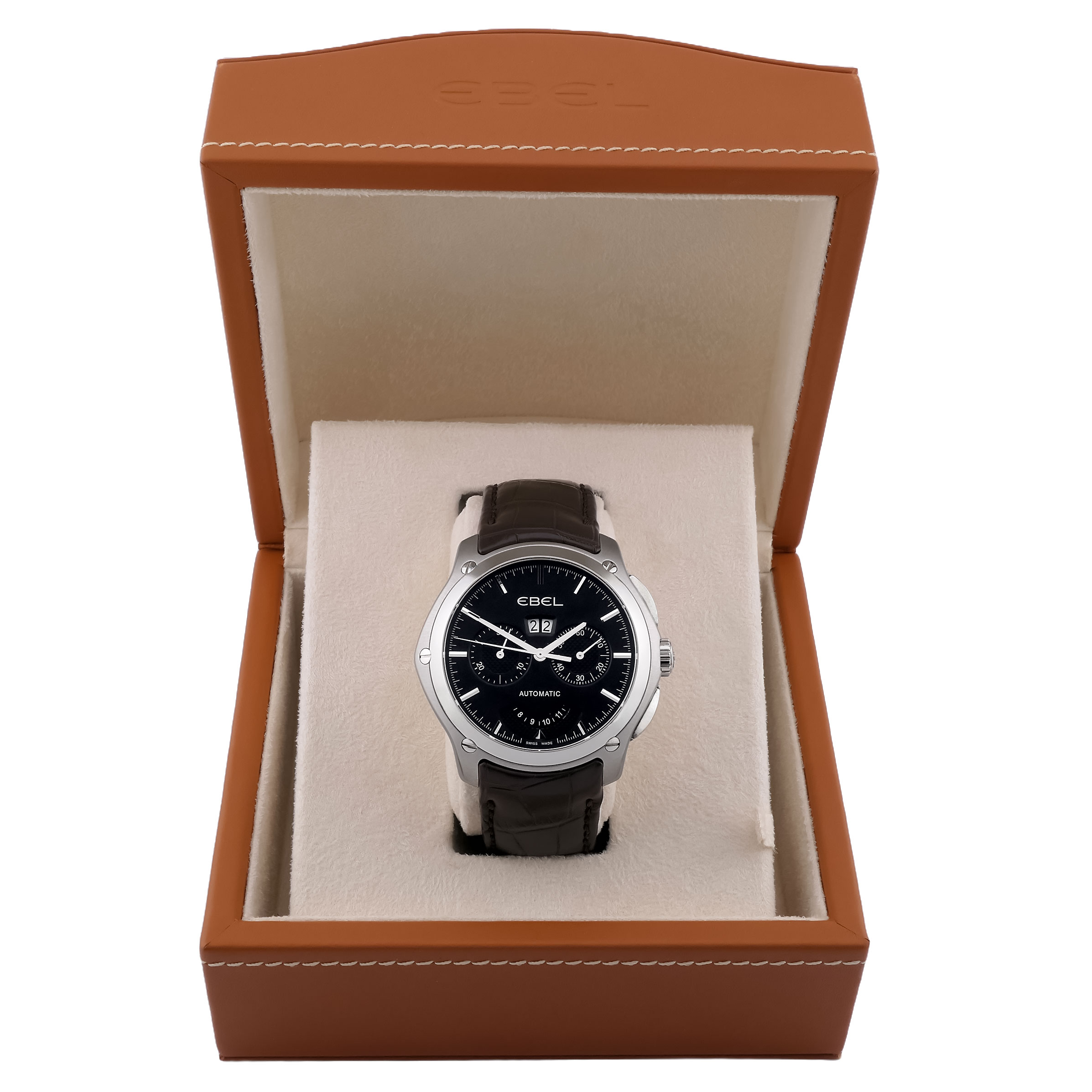 EBEL | 1911 Classic Hexagon Big Date Chronograph 48 mm | Ref. E9305F71 – NOS – Bild 7