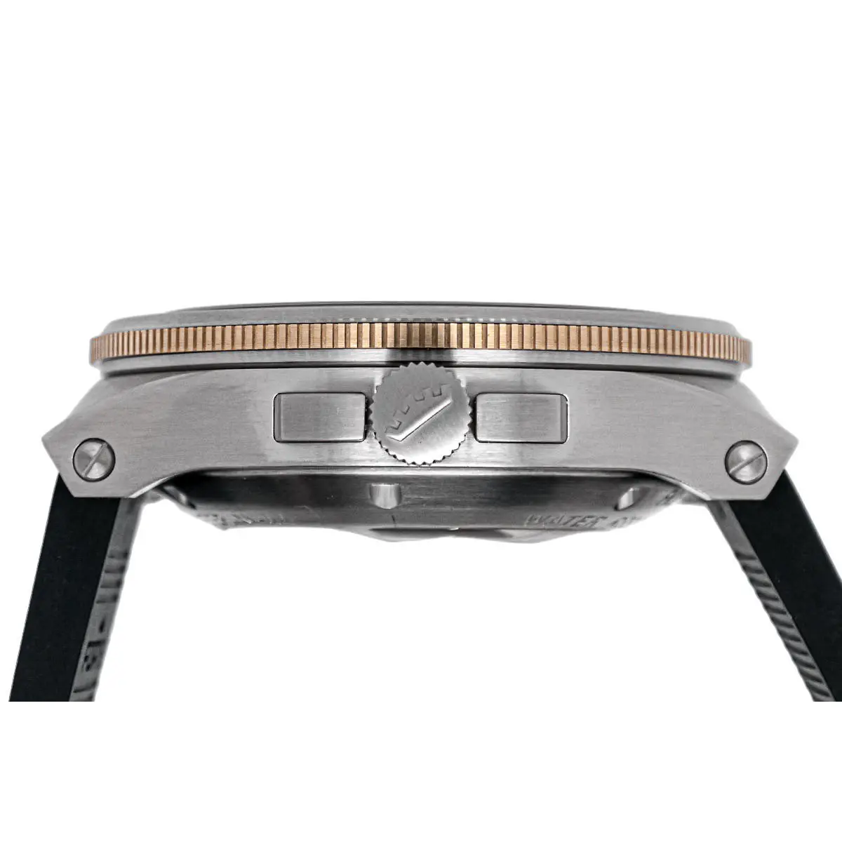 Fortis Marinemaster M-44 Edelstahl Gold F8120015 Ungetragen Krone