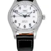IWC Pilot's Watch Mark XVIII weißes Zifferblatt IW327002 Frontansicht