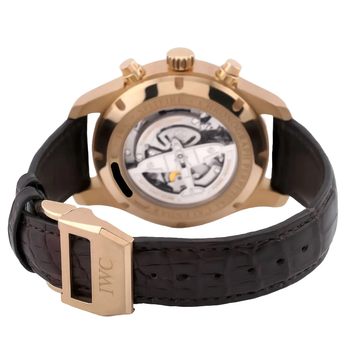 IWC Spitfire Perpetual Calendar Roségold IW379103 NOS Faltschließe