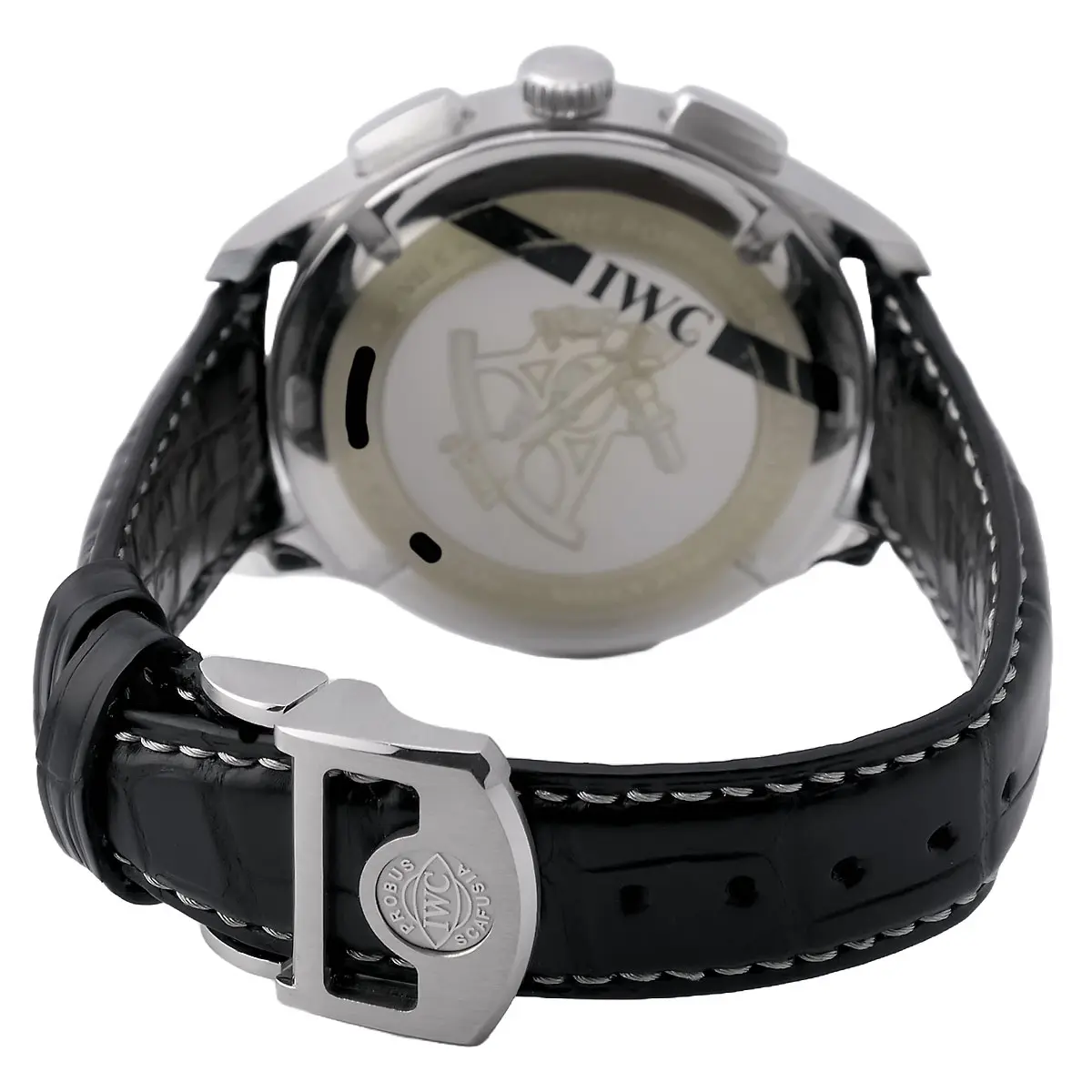 IWC Faltschließe Platin Detail