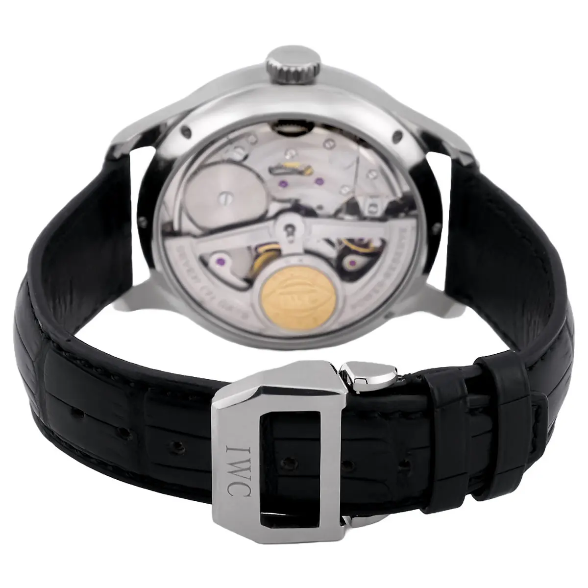 IWC Portugieser Perpetual Calendar Platin IW502111 Faltschließe Platin