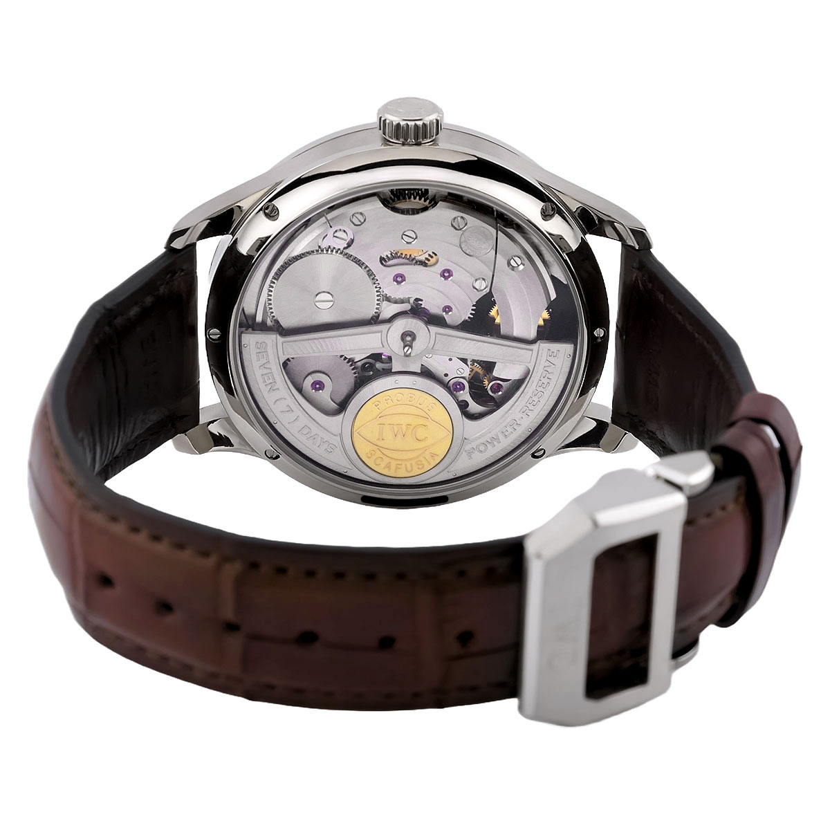 IWC Portugieser Portuguese Tourbillon Mystere Weißgold Ref. IW504207 – NOS – Limitiert – Bild 5