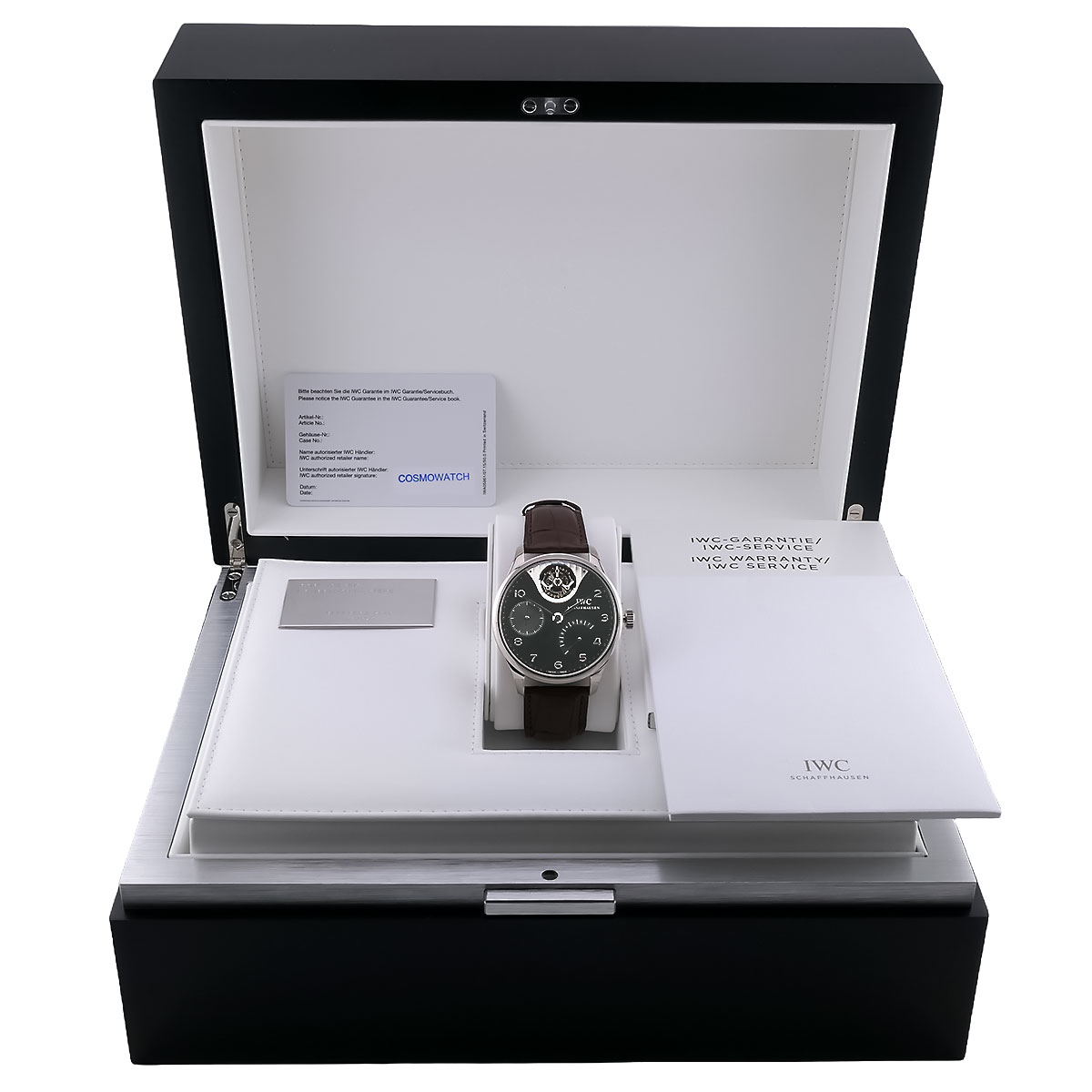 IWC Portugieser Portuguese Tourbillon Mystere Weißgold Ref. IW504207 – NOS – Limitiert – Bild 7