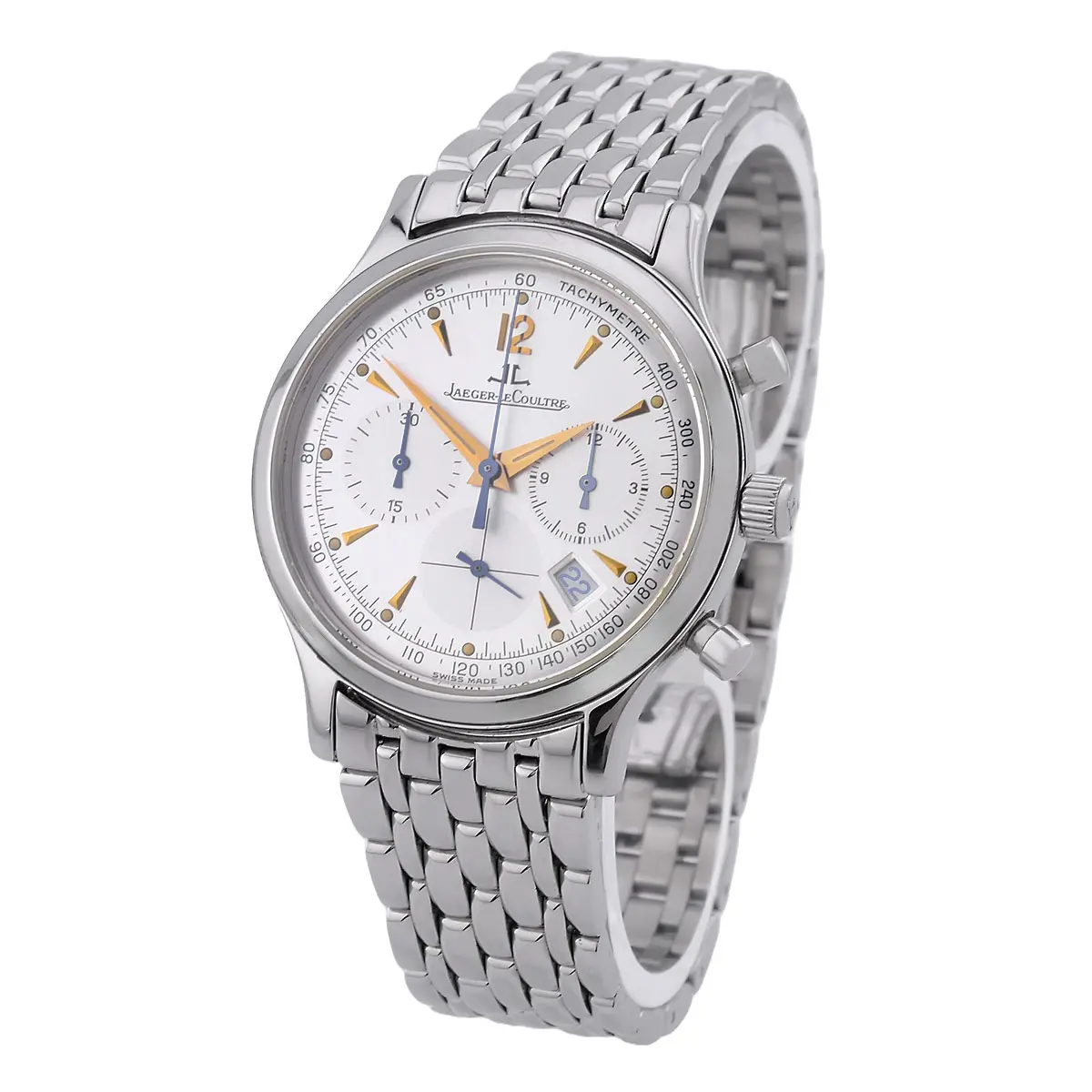 JAEGER-LeCOULTRE | Master Control Chronograph Quarz | Ref. 145.8.31 – Full Set – Bild 1