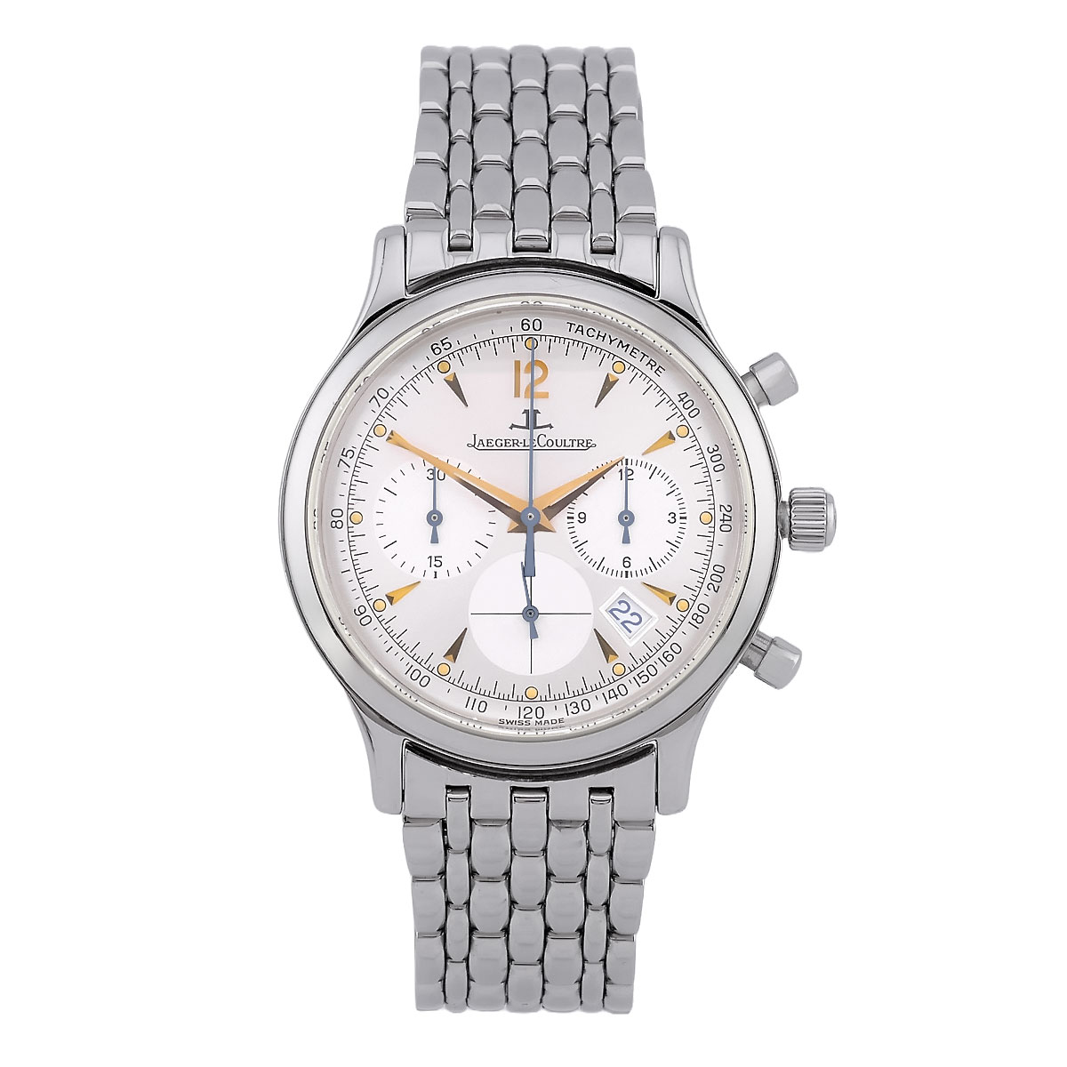 JAEGER-LeCOULTRE | Master Control Chronograph Quarz | Ref. 145.8.31 – Full Set