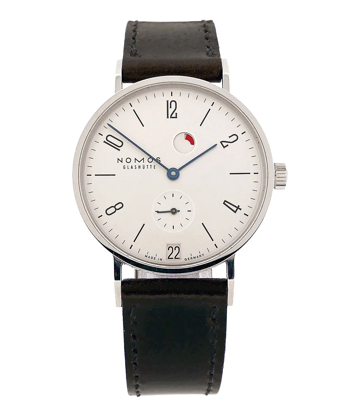 NOMOS GLASHÜTTE | Tangente Datum Gangreserve | Ref. 169 – Full Set – NOS