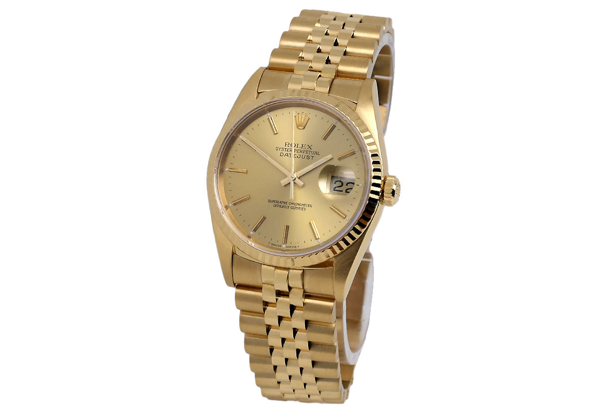ROLEX | Datejust 36 Yellow Gold 2024 Service | Ref. 16238 - Image 1