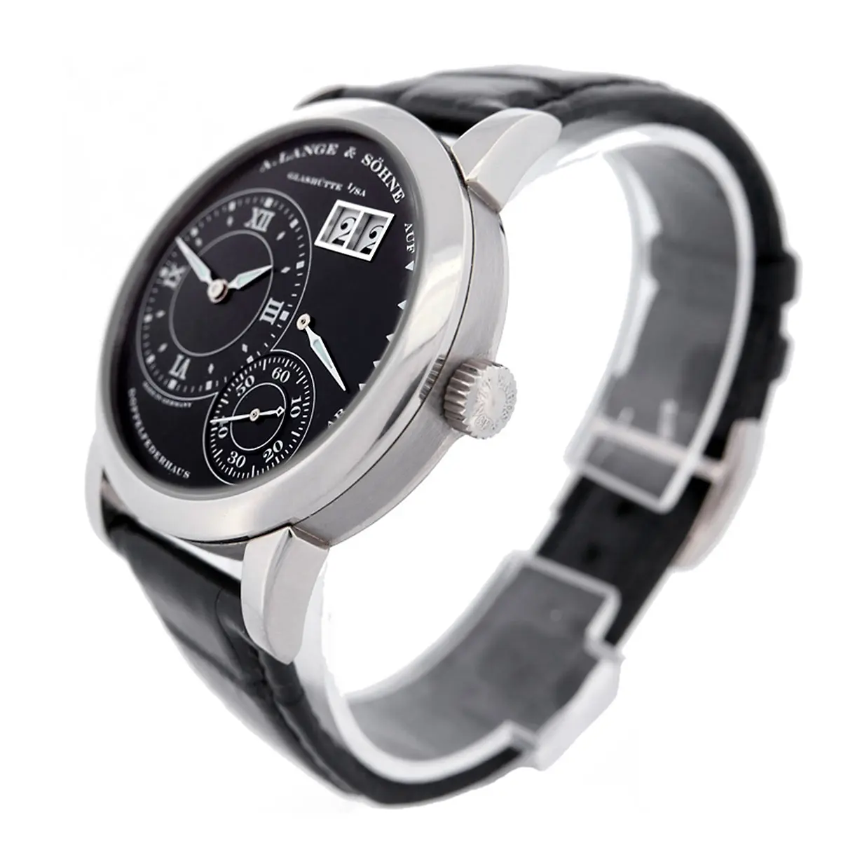 A. Lange Söhne Lange 1 Weißgold 101.029 Gehäuseflanke Rechts