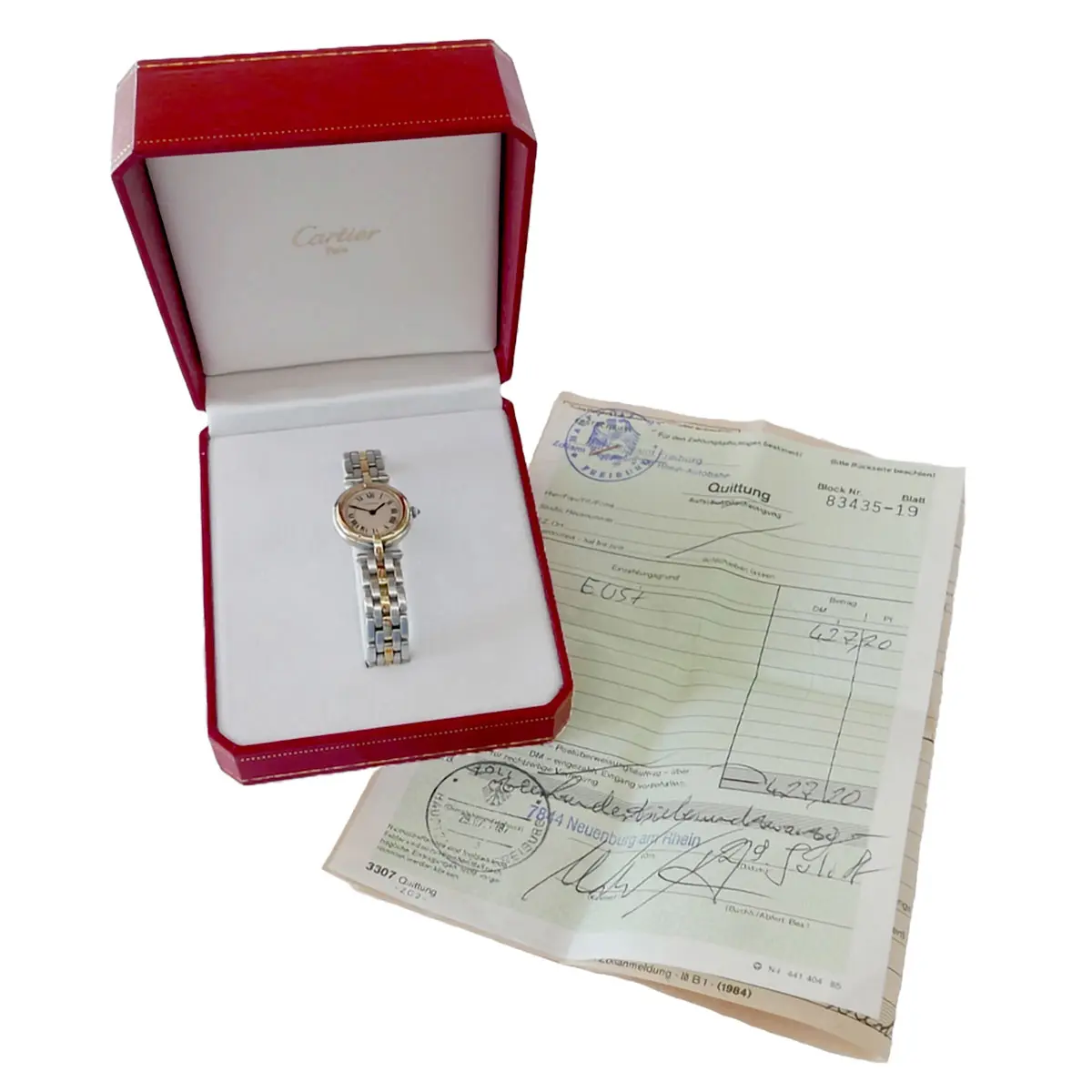 CARTIER | Panthère Quartz Stahl/Gold Service 2024 | Ref. 66920 – Bild 4
