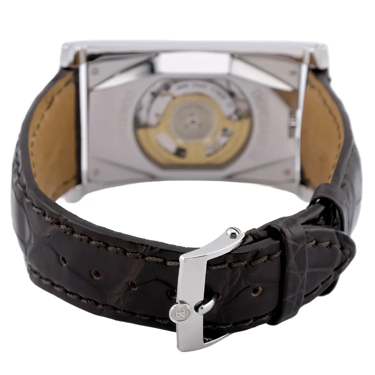 CHRONOSWISS Imperia Imperator Edelstahl CH2873 Worn Detail der Schließe