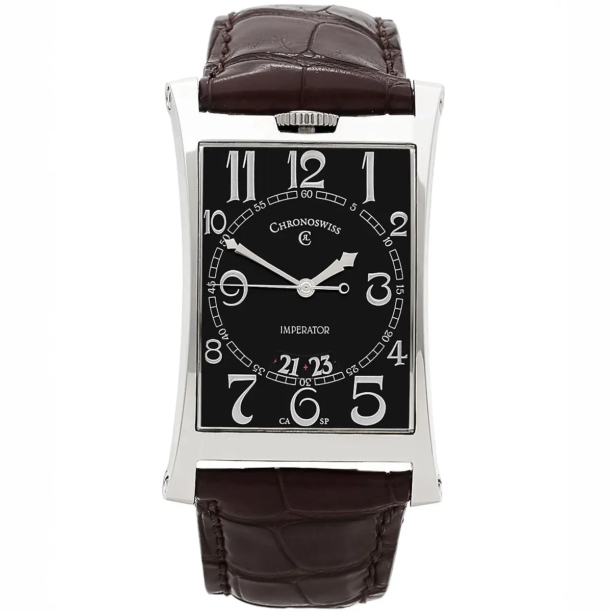 CHRONOSWISS Imperia Imperator Edelstahl CH2873 Getragen Zentrale Ansicht