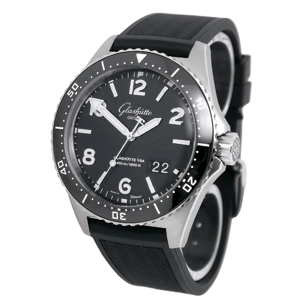 GLASHÜTTE ORIGINAL | SeaQ Panorama Date | Ref. 1-36-13-01-80-06 - Full Set - NOS - Image 1