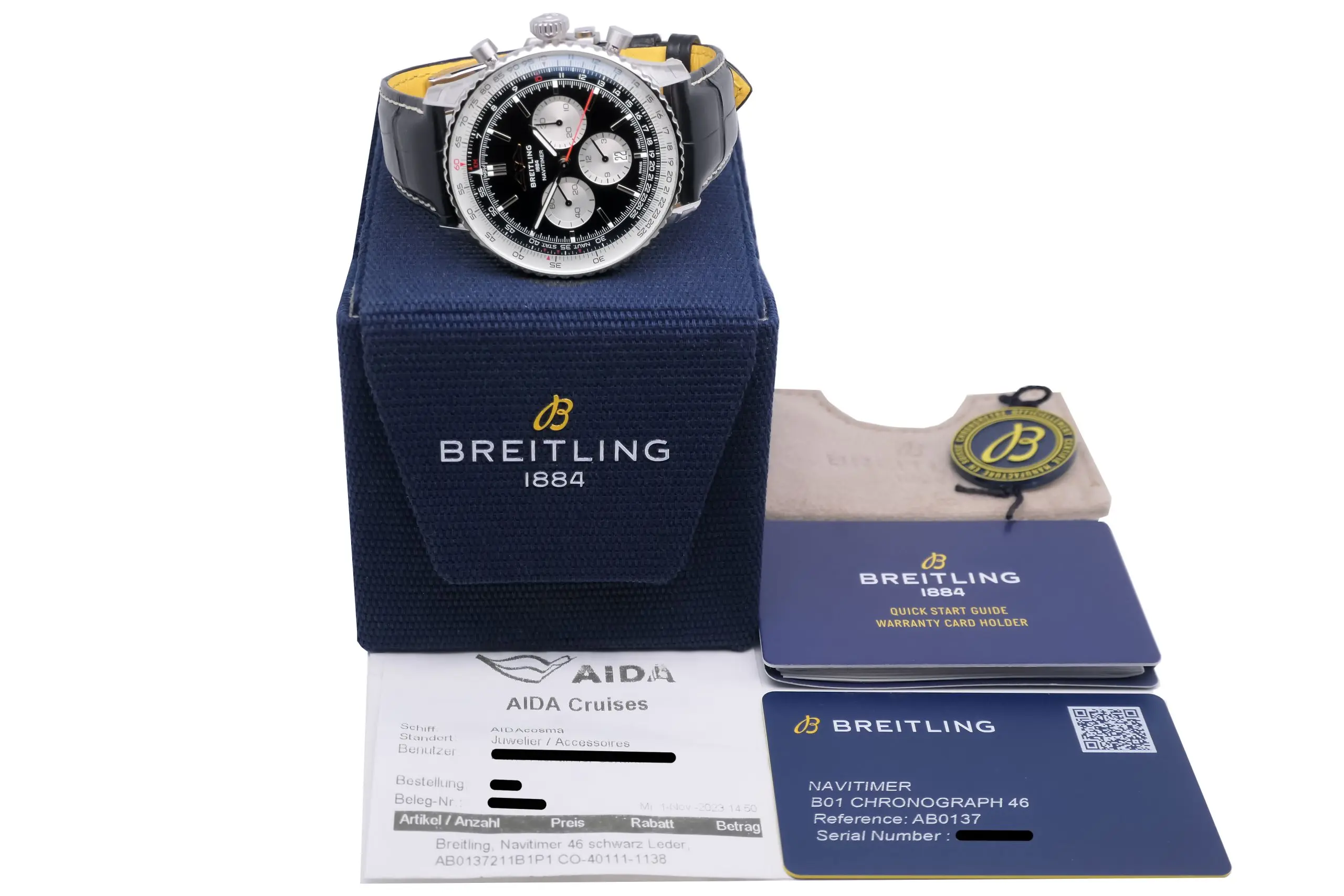 BREITLING | Navitimer B01 Chronograph 46 | Ref. AB0137211B1P1 – Full Set – NOS – Bild 7