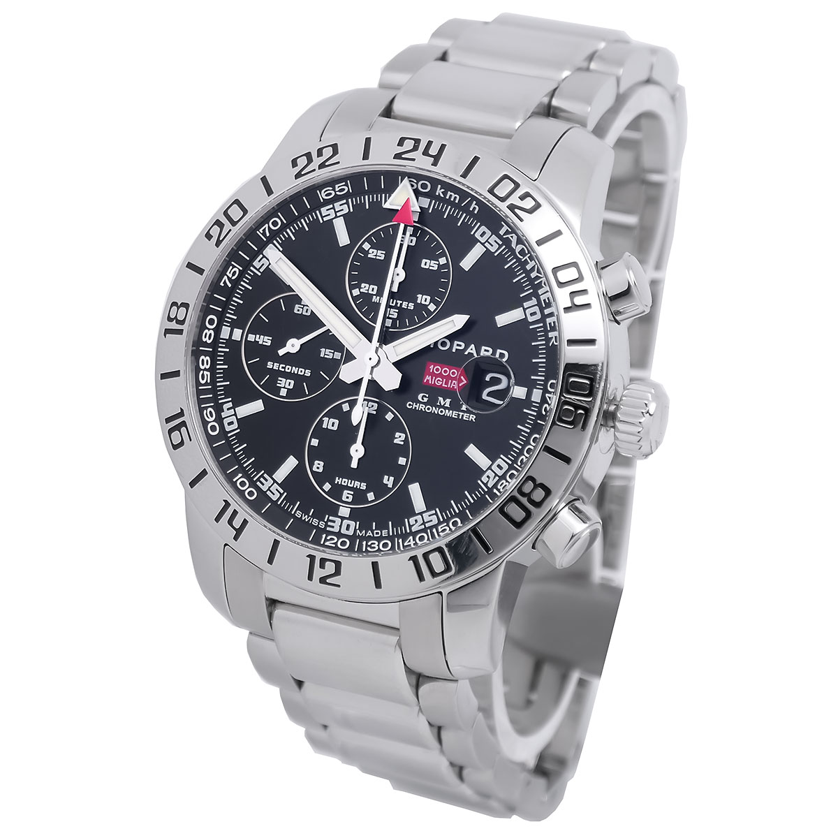 CHOPARD Mille Miglia GMT Chronograph Ref. 8992 Front Right CHOPARD Mille Miglia GMT Chronograph Ref. 8992 Front Right