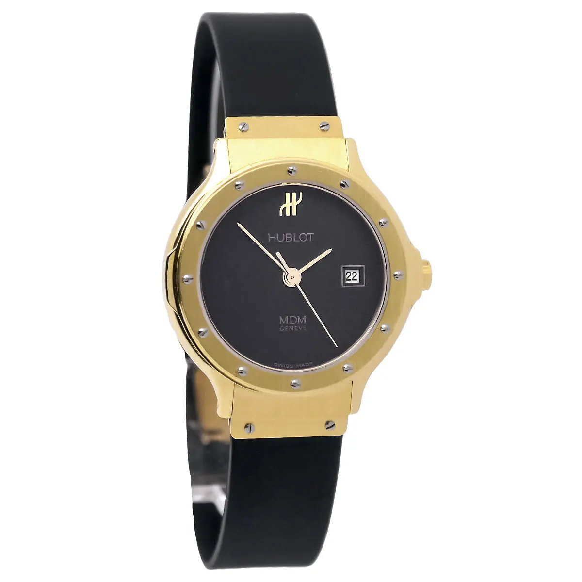 Hublot Classique 28 Yellow Gold 1391.3 Profile View Polished