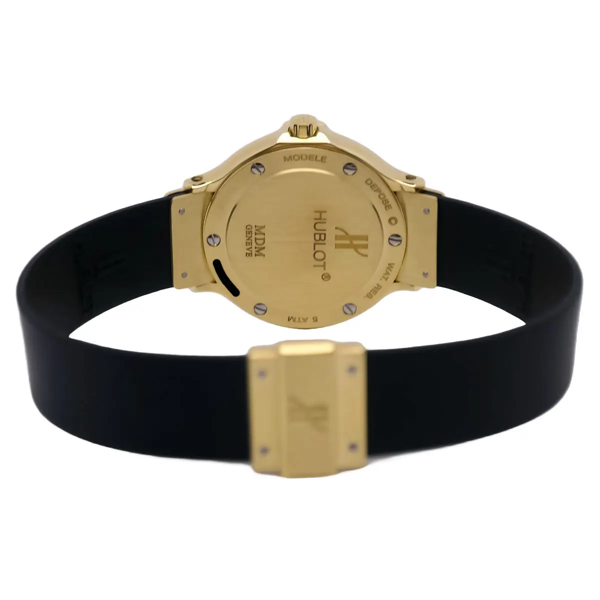 Hublot Classique 28 yellow gold 1391.3 Solid case back